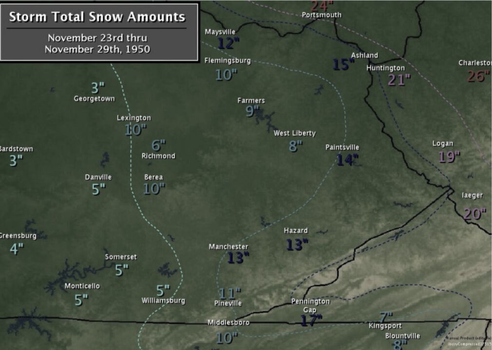 1951: Great Appalachian Storm